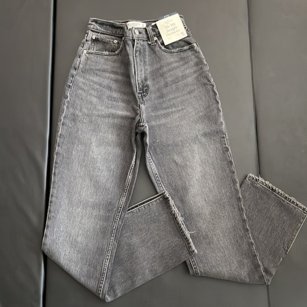 ABERCROMBIE AND FITCH CURVE LOVE 90s STRAIGHT ULTRA STRAIGHT